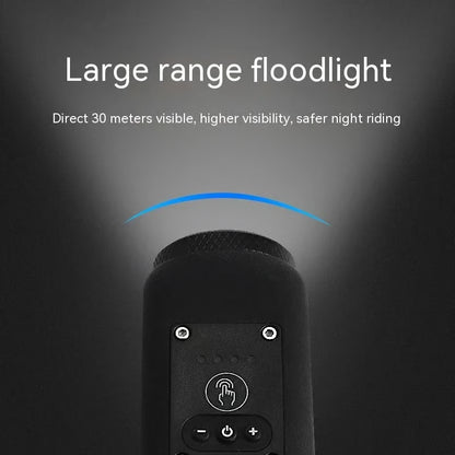 Rydora™ 2-in-1 Rechargeable Bike Light & Horn – LED Bicycle Headlight with Warning Bell